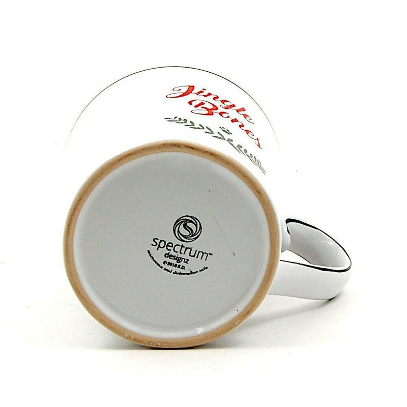 Load image into Gallery viewer, Holiday Christmas Dog Pet Saying Jingle Bones Coffee Mug Cup 17oz (483ml)