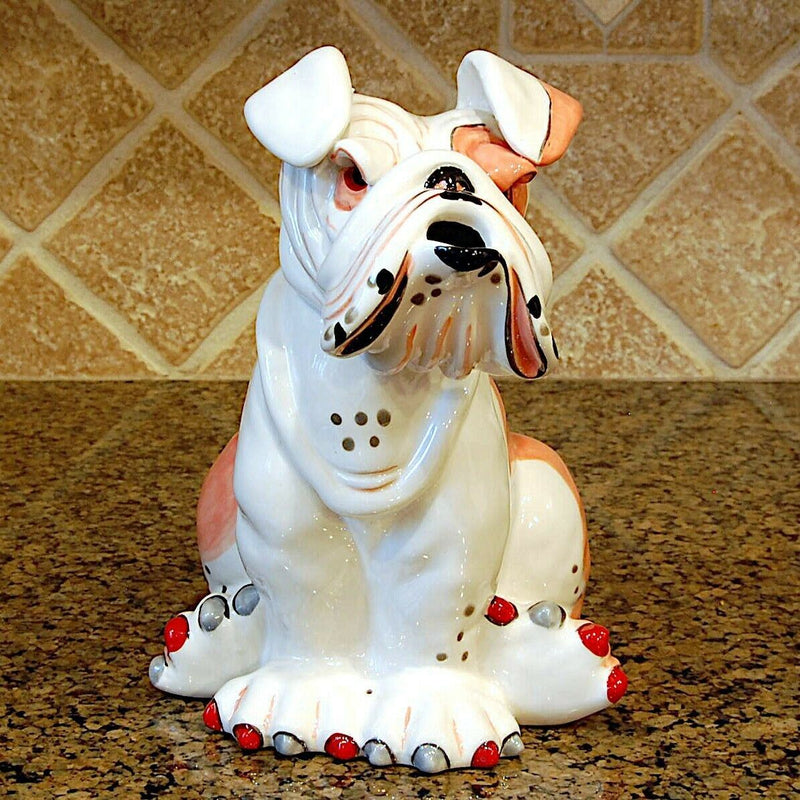 Load image into Gallery viewer, Sweet Pea Bull Dog Teapot Collectible Animal Ceramics Décor Blue Sky Clayworks