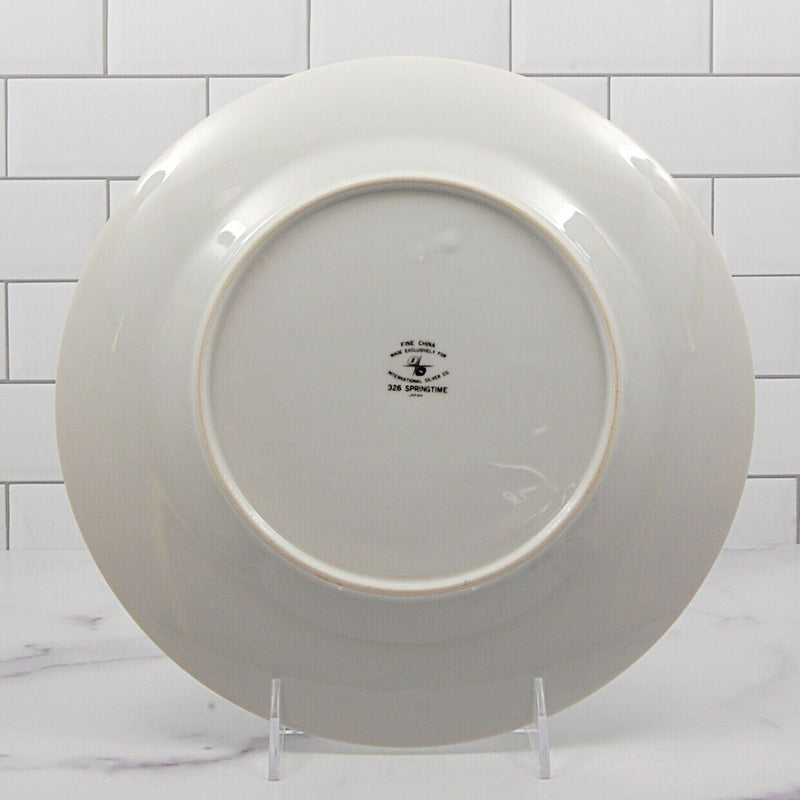 Load image into Gallery viewer, International Silver Co Springtime Japan Set of 6 Dinner Plates 10 3/8 in (26cm)