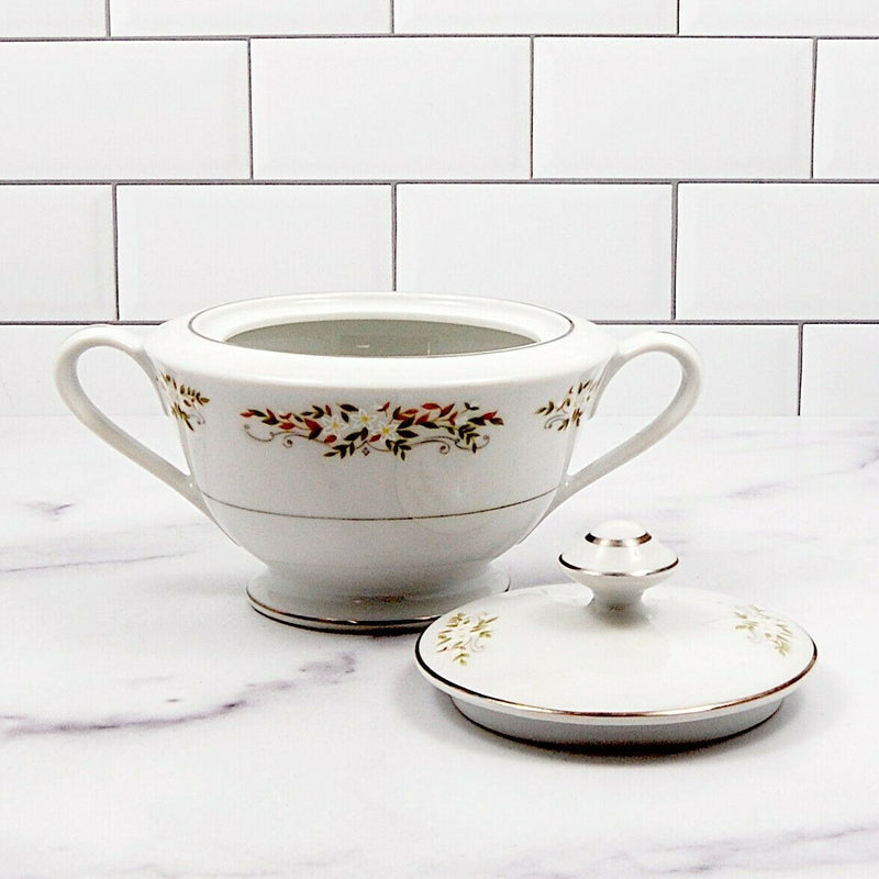 Load image into Gallery viewer, International Silver Springtime Ceramic Creamer Pitcher & Sugar Bowl & Lid 326