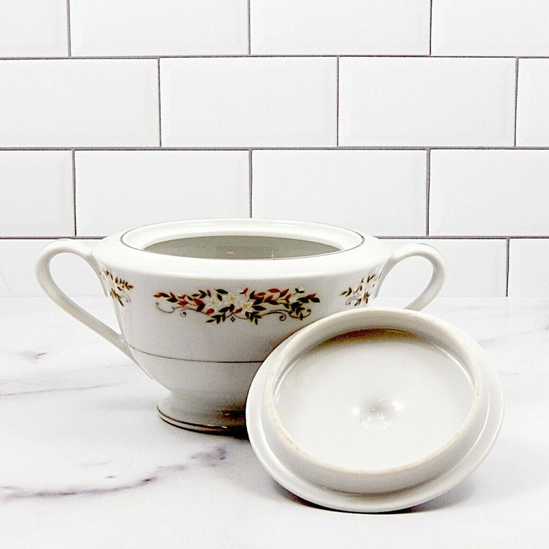 Load image into Gallery viewer, International Silver Springtime Ceramic Creamer Pitcher & Sugar Bowl & Lid 326