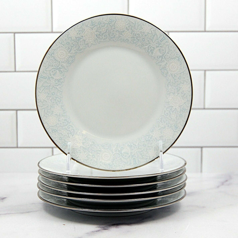 Load image into Gallery viewer, Noritake Ravel 2213 Set of 6 Salad Plate Dinnerware Tableware Japan 8 1/4" 21cm