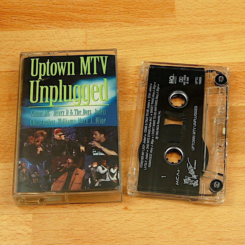 Load image into Gallery viewer, Uptown MTV Unplugged Cassette on MCA Records 1993 Dance, R&B, & Soul