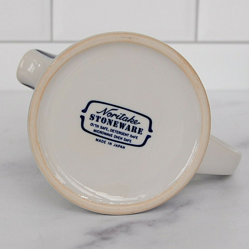 Load image into Gallery viewer, Noritake China Fjord Creamer & Sugar Bowl Set Stoneware Ceramic Vintage