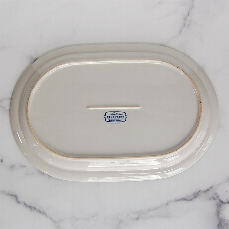 Load image into Gallery viewer, Noritake Fjord Oval Platter Vegatable Bowl Japan Dinnerware Tableware 9" (24 cm)