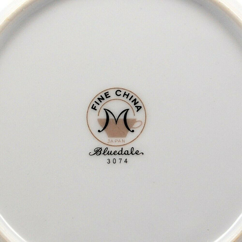 Load image into Gallery viewer, Bluedale Vegetable Bowl Round Ceramic 9" Blue & White Flowers Fine China Japan