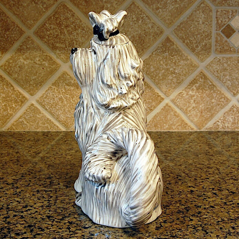 Load image into Gallery viewer, Shih Tzu Dog Teapot Collectible Animal Ceramics Tea Pot by Blue Sky Clayworks