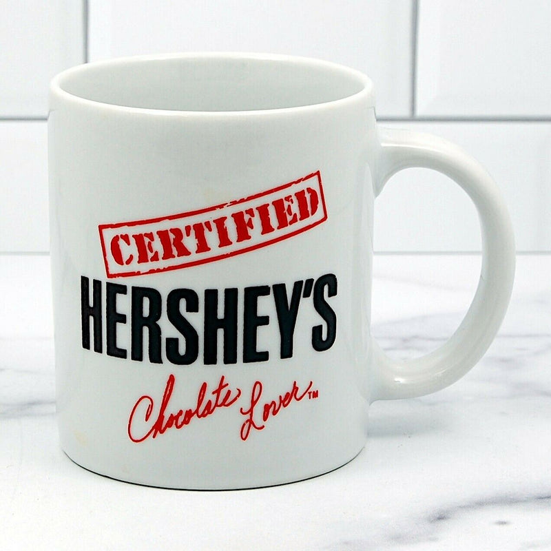 Load image into Gallery viewer, Hersey's Chocolate Certified Lovers Coffee Mug 12 oz cup 341ml Ceramic Tea Cup