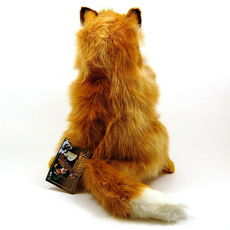 Load image into Gallery viewer, Fox Hand Puppet Full Body Doll by Hansa Real Looking Plush Animal Learning Toy