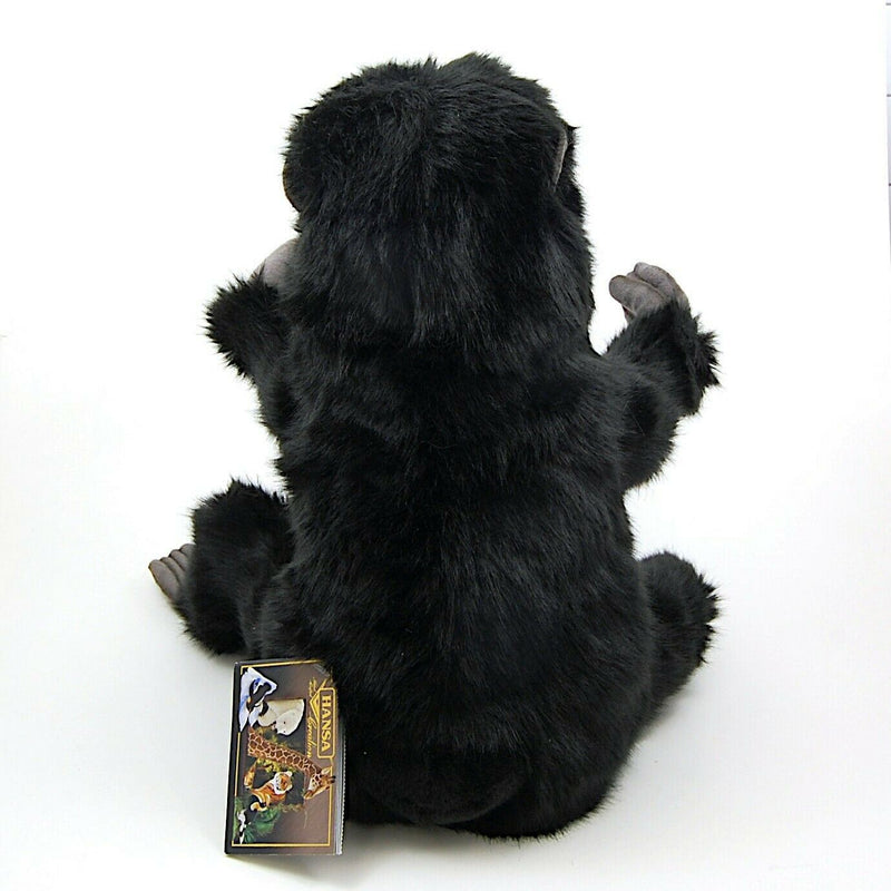 Load image into Gallery viewer, Gorilla Hand Puppet Full Body Doll Hansa Real Looking Plush Animal Learning Toy