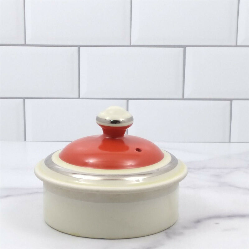 Load image into Gallery viewer, Red Cream Drip O Lator Coffee Pot Enterprise Aluminum Company Teapot