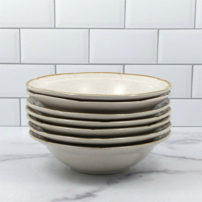 Load image into Gallery viewer, Hearthside Summer Fun Baroque Set of 7 Cereal Bowl 6” 17cm Stoneware Tableware