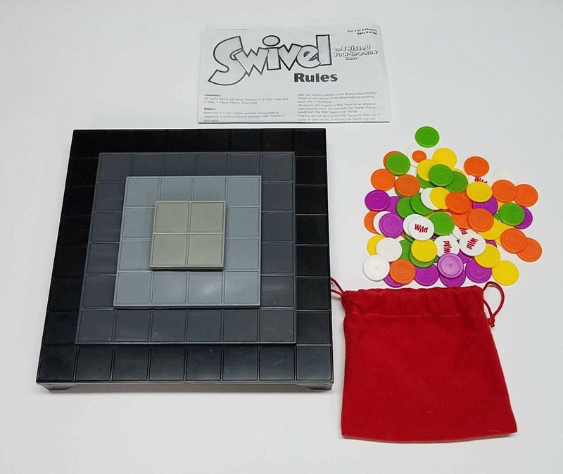 Load image into Gallery viewer, Swivel Board Game Twisted four-in-a-Row by Patch 2012 Edition Gift Family Fun