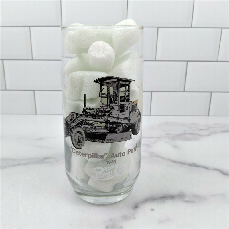 Load image into Gallery viewer, Set of 4 12oz Pepsi Cola Holt Caterpillar Drinking Glasses Motor Grader