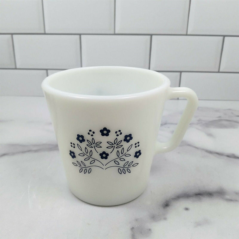 Load image into Gallery viewer, Corelle Corning Blueberry Coffee Cup Set of 4 Blue Berries Floral Mugs