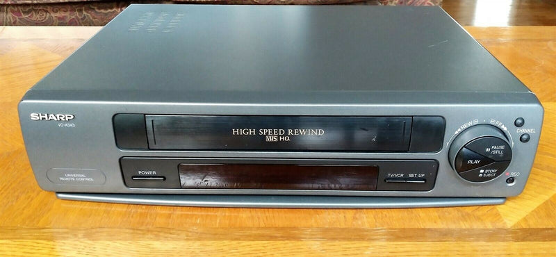 Load image into Gallery viewer, Sharp VCR VC-A343U VHS HQ VCR Player Recorder High Speed Rewind - Works Great