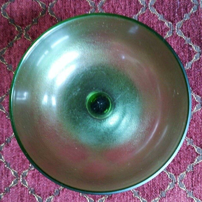 Load image into Gallery viewer, Frosted Green Plastic Pedestal Sherbet Bowl (Set of 6)