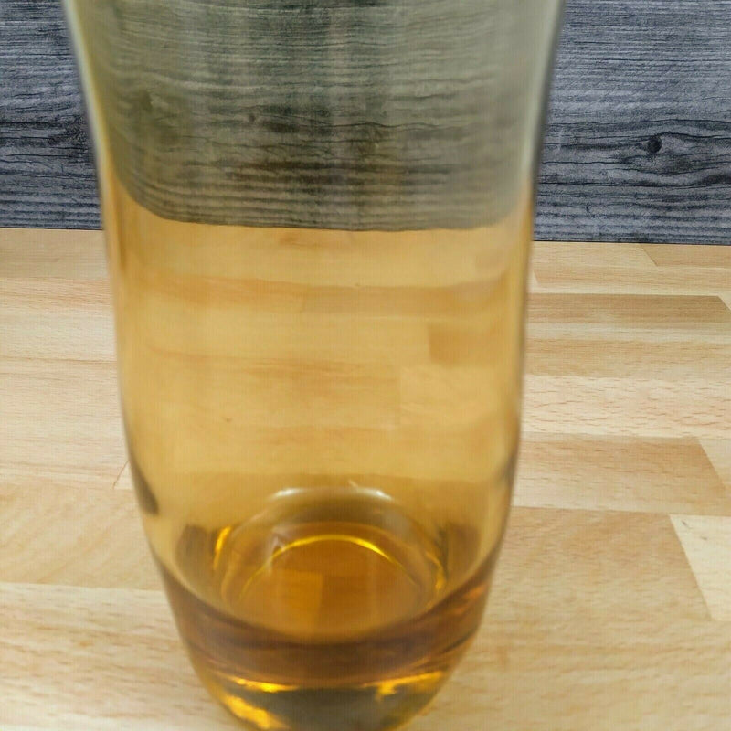 Load image into Gallery viewer, 60s Mid Century Modern Set of 6 Amber Glass Tumblers