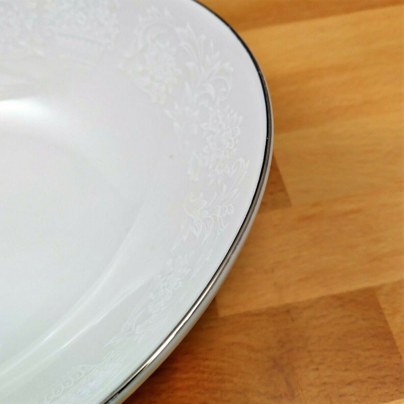 Load image into Gallery viewer, Oval Vegetable Serving Bowl by Fine China of Japan RJZS Elegant Lace 11 inch