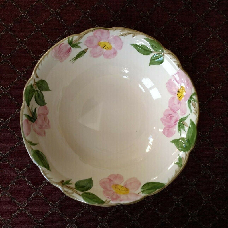 Load image into Gallery viewer, Franciscan Desert Rose 9 Inch Round Vegetable Bowl USA Brown Mark