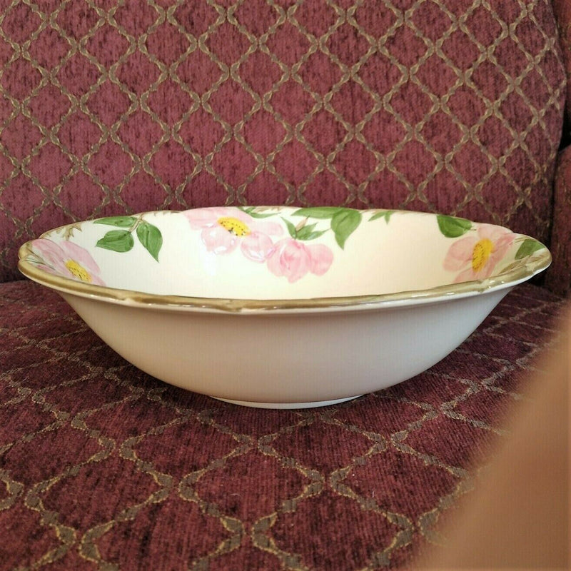 Load image into Gallery viewer, Franciscan Desert Rose 9 Inch Round Vegetable Bowl USA Brown Mark