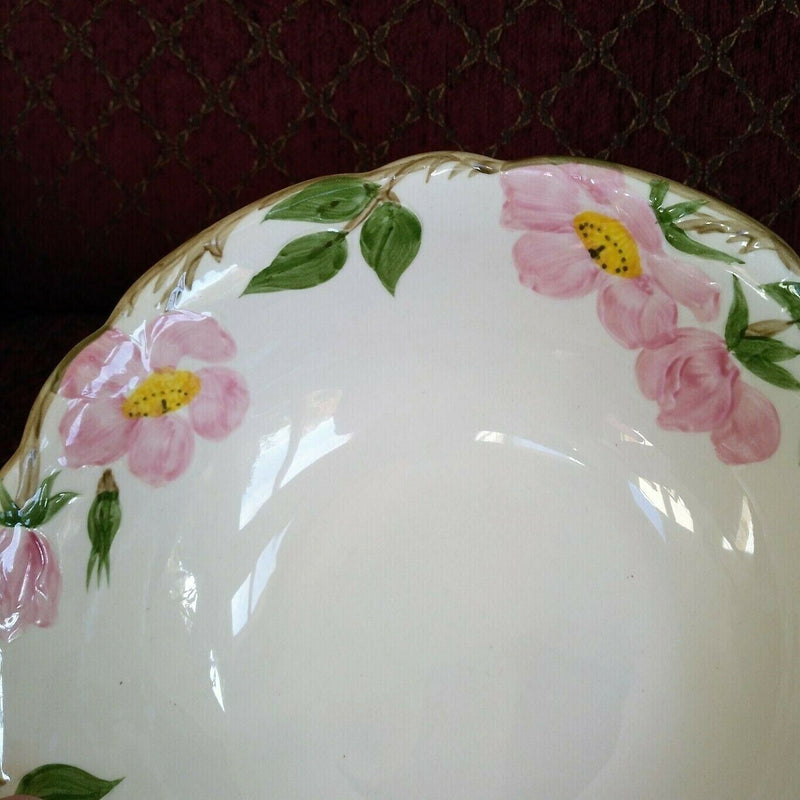 Load image into Gallery viewer, Franciscan Desert Rose 9 Inch Round Vegetable Bowl USA Brown Mark