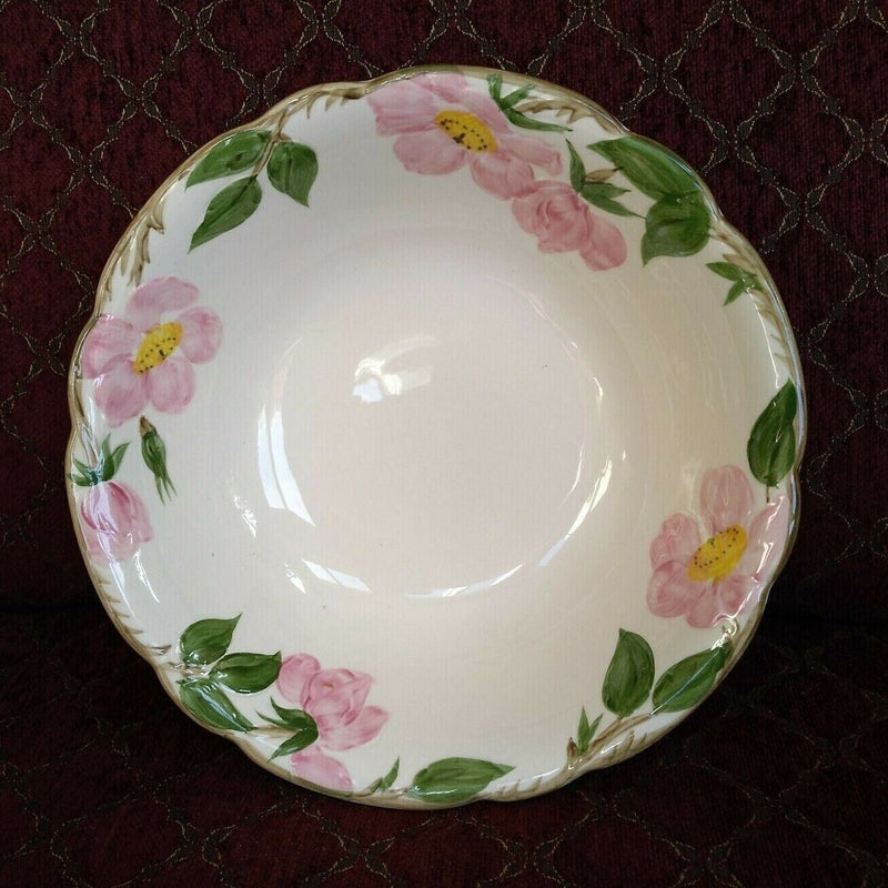 Load image into Gallery viewer, Franciscan Desert Rose 9 Inch Round Vegetable Bowl USA Brown Mark