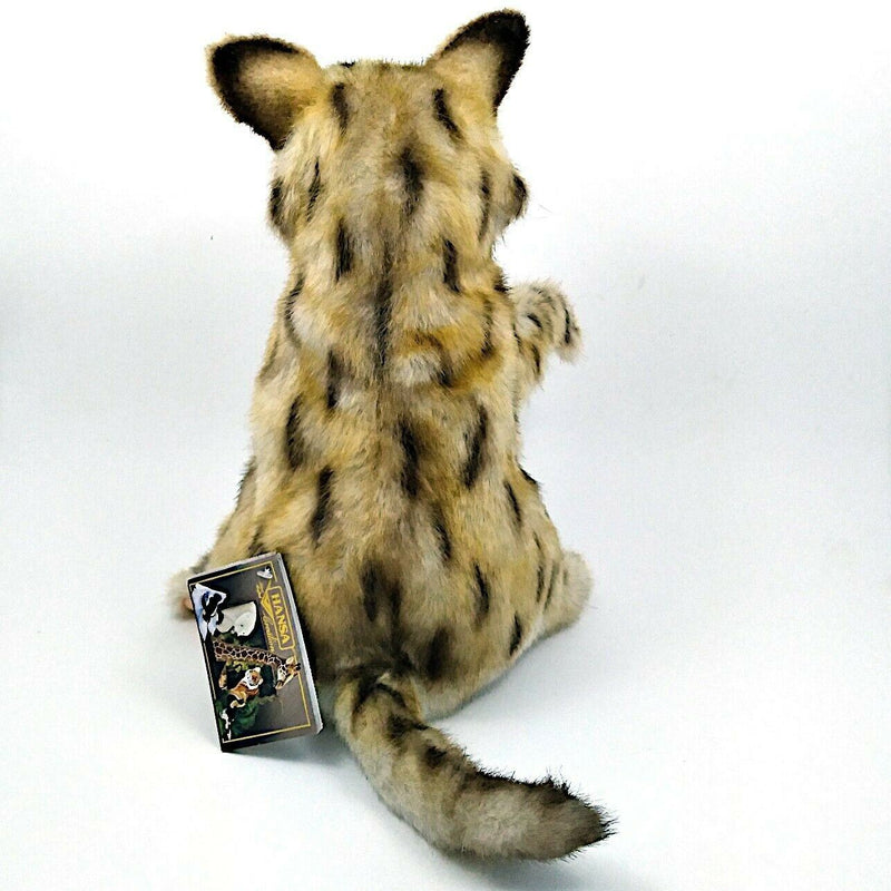 Load image into Gallery viewer, Leopard Hand Puppet Full Body Doll Hansa Real Looking Plush Animal Learning Toy
