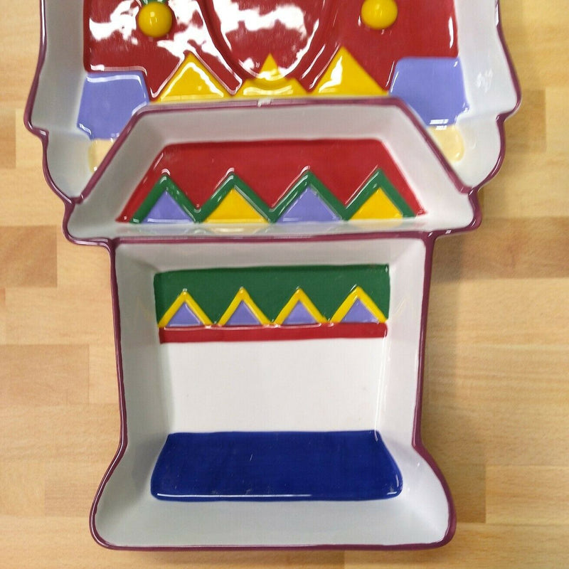 Load image into Gallery viewer, Holiday Traditions Nutcracker Soldier Relish Tray by Jenny & Jeff Designs