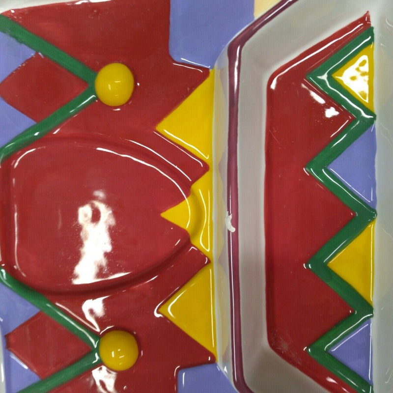 Load image into Gallery viewer, Holiday Traditions Nutcracker Soldier Relish Tray by Jenny & Jeff Designs