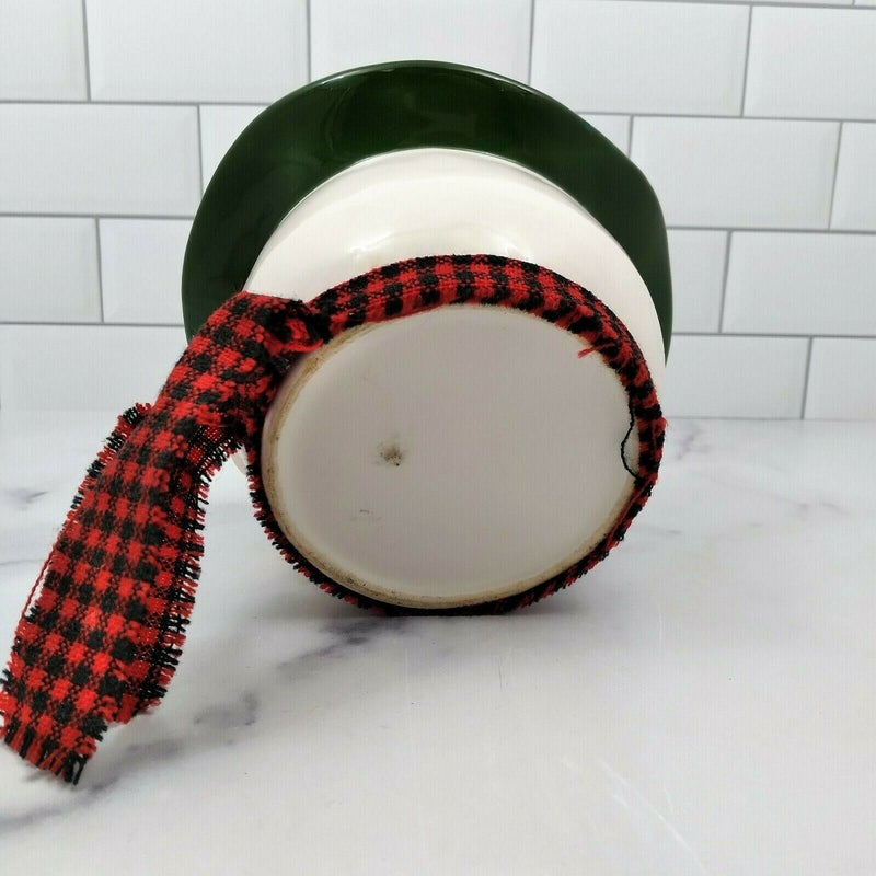 Load image into Gallery viewer, Snowman Christmas Candy Bowl or Holiday Hanging Decorative Flower Planter