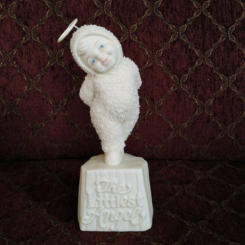 Load image into Gallery viewer, Snowbabies by Department 56 69011 The Littlest Angel in Original Box 1999