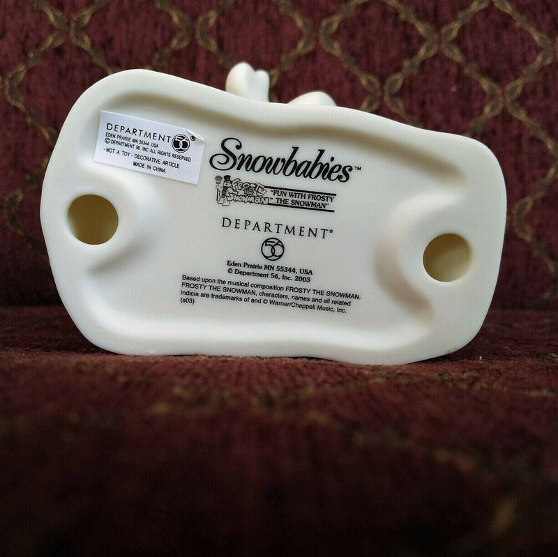 Load image into Gallery viewer, Snowbabies by Department 56 06022 Fun with Frosty the Snowman In Original Box