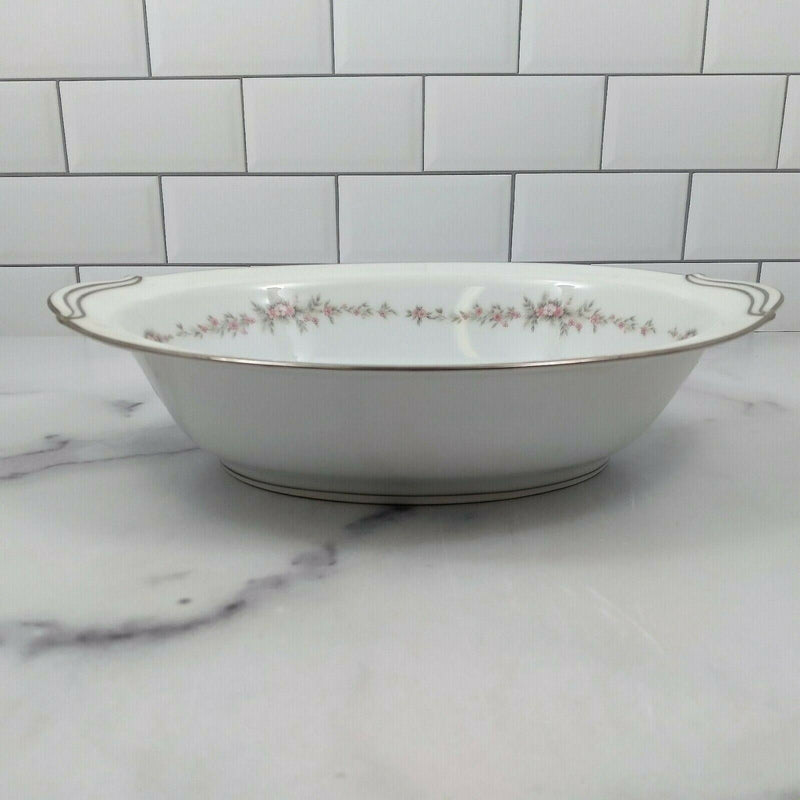 Load image into Gallery viewer, Noritake China Rosepoint 10 inch Oval Vegetable Bowl Vintage Ceramic 6206