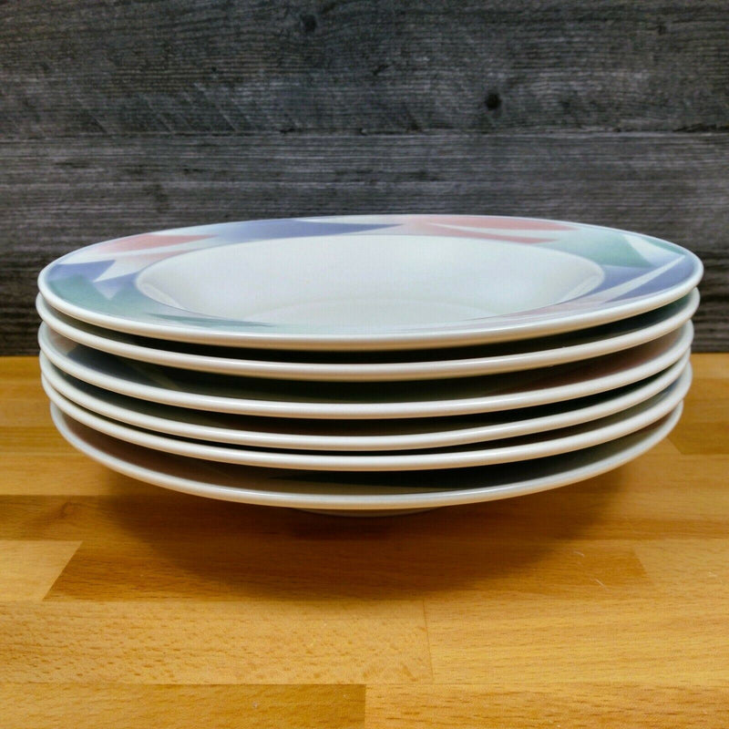 Load image into Gallery viewer, Mikasa Intaglio Fantazz Cups Set of 6 Large Rim Soup Bowl CAC6 John Bergen
