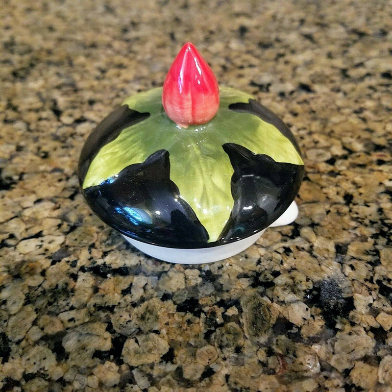 Load image into Gallery viewer, Hibiscus Teapot Ceramic Kitchen Decorative Collectable Blue Sky Goldminc