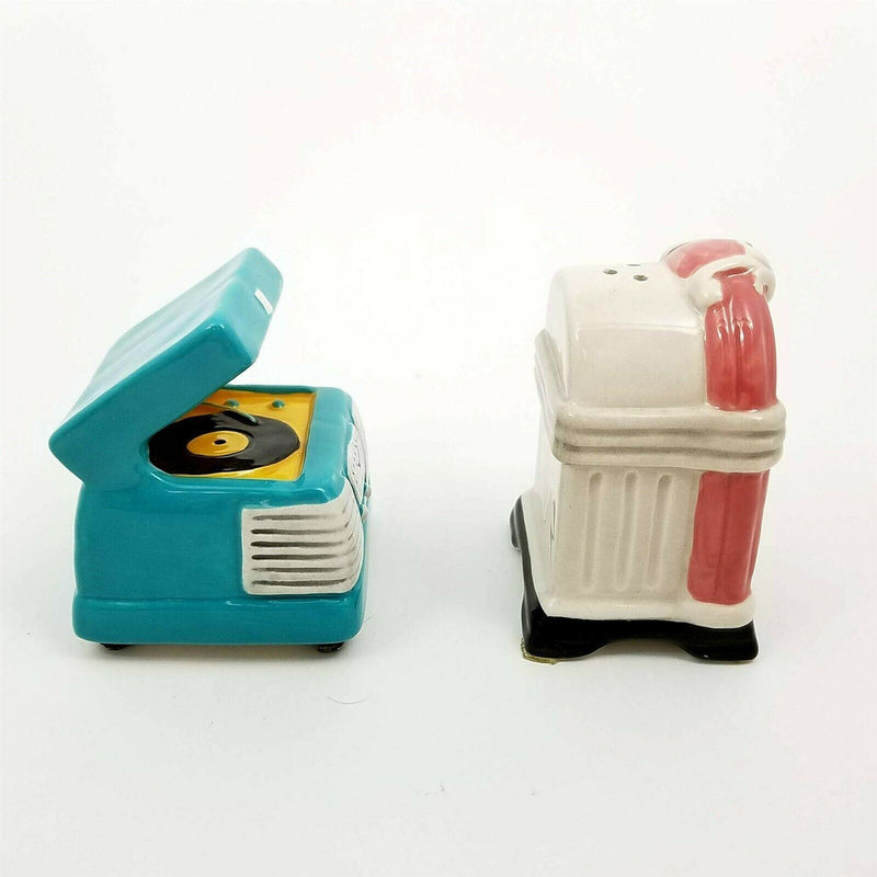Load image into Gallery viewer, Salt Pepper Set Juke Box Collectible Decorative by Heather Goldminc