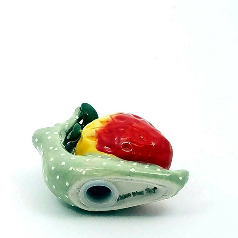 Load image into Gallery viewer, Salt Pepper Set Strawberry Snail Collectible Décor Heather Goldminc Blue Sky