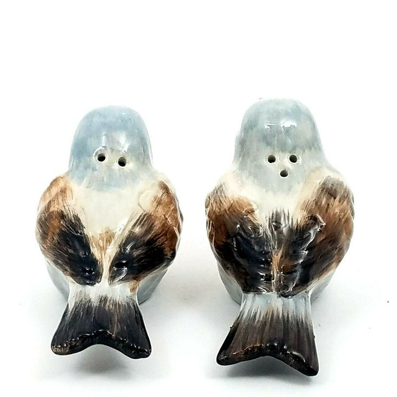 Load image into Gallery viewer, Salt Pepper Set Little Bird Collectible Decorative Ceramic Nature by Goldminc