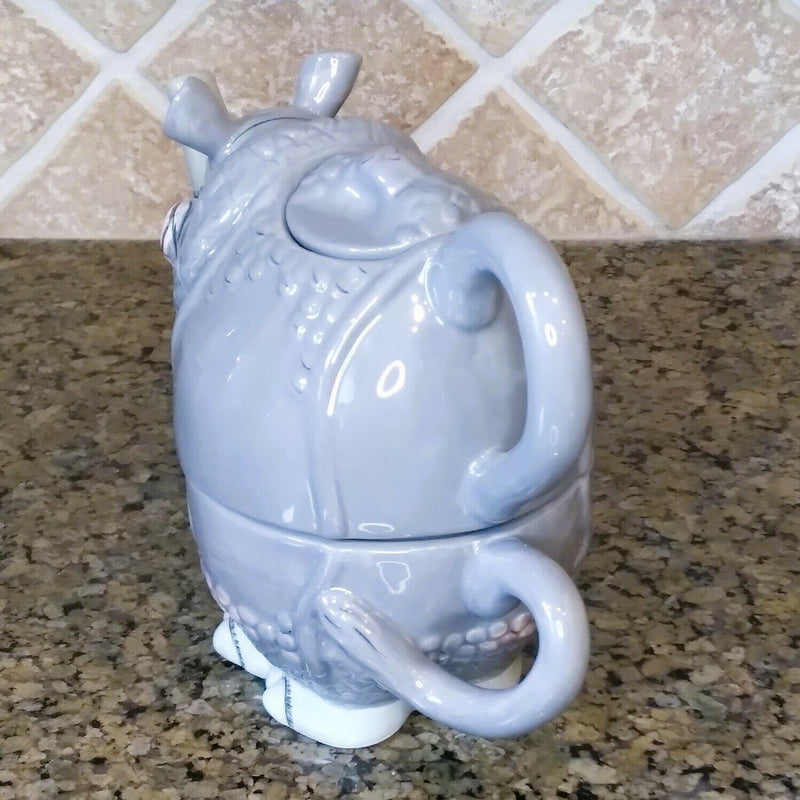 Load image into Gallery viewer, Rhino Tea for One Teapot Decorative Ceramic Home Décor by Blue Sky Linda