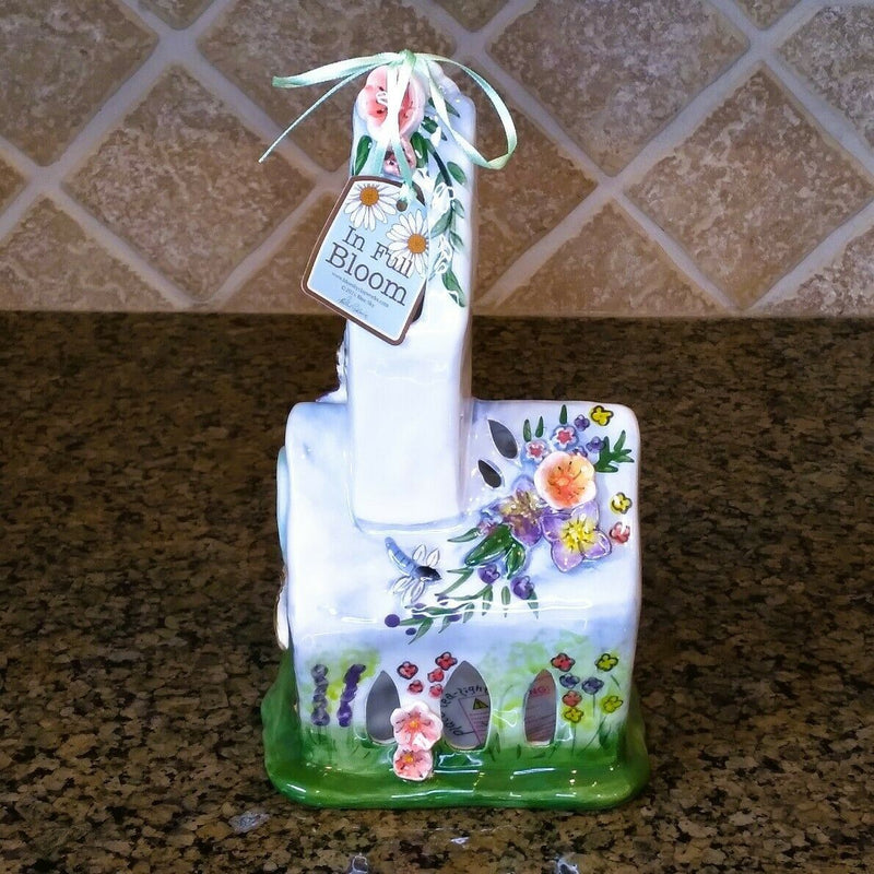 Load image into Gallery viewer, Easter Church Tealight Candle Holder By In Full Bloom Blue Sky Clayworks