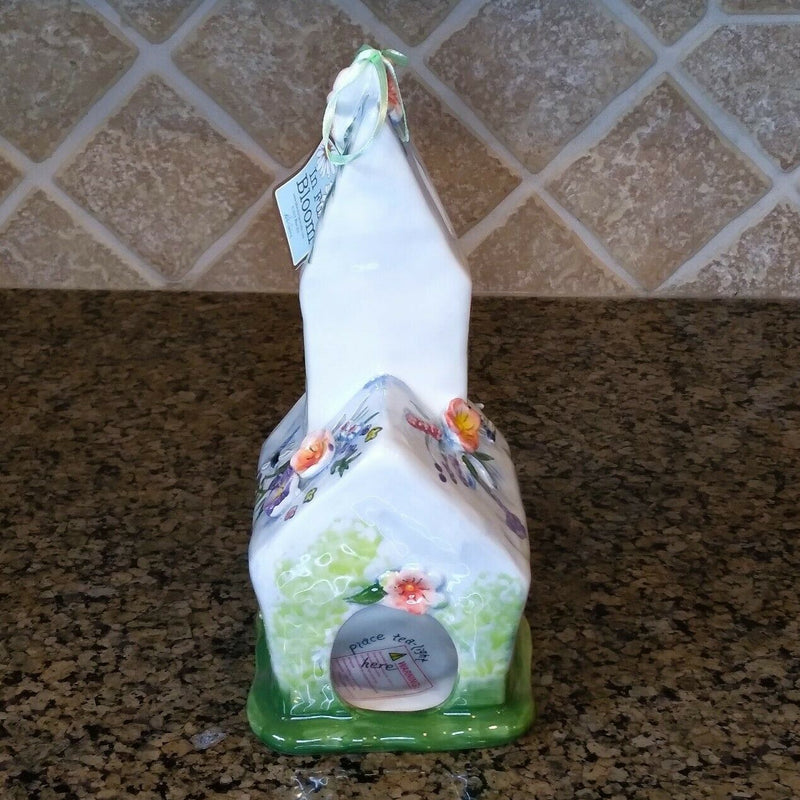 Load image into Gallery viewer, Easter Church Tealight Candle Holder By In Full Bloom Blue Sky Clayworks