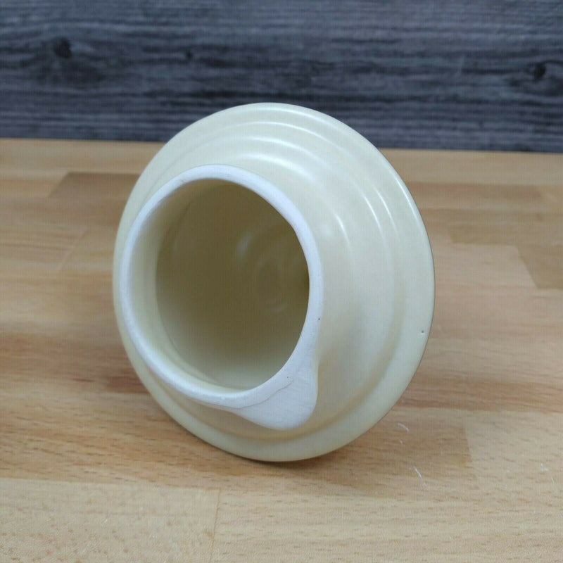 Load image into Gallery viewer, Pfaltzgraff Village Teapot with Lid Cream & Brown Ceramics USA Castle Mark 6-550