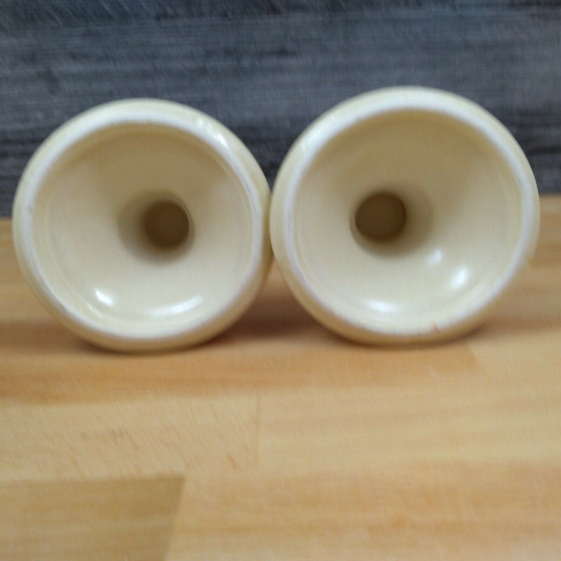 Load image into Gallery viewer, Pfaltzgraff Village Pattern Set of Two Candlesticks Candle Holders