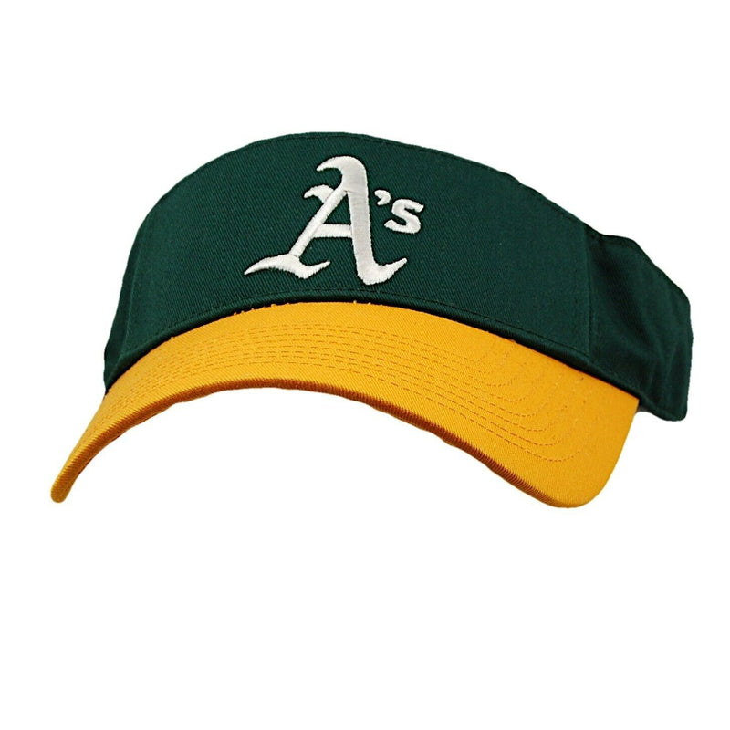 Load image into Gallery viewer, MLB Oakland Athletics A's MLB Hat by OC Sports Golf Sun Visor Cap Adjustable