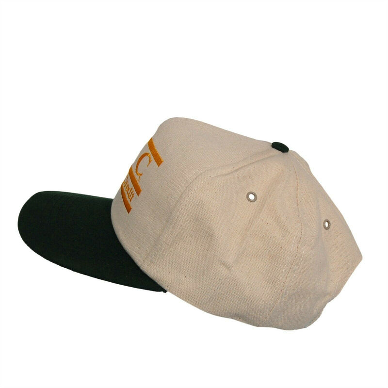 Load image into Gallery viewer, John Deere Credit Green Hat Farming 5 Panel Cap Snapback Green Brim Gold Letters