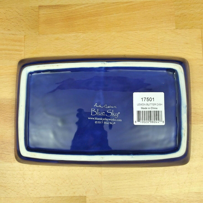Load image into Gallery viewer, Lemon Butter Dish Ceramic by Blue Sky Lynda Corneille Kitchen Decorative