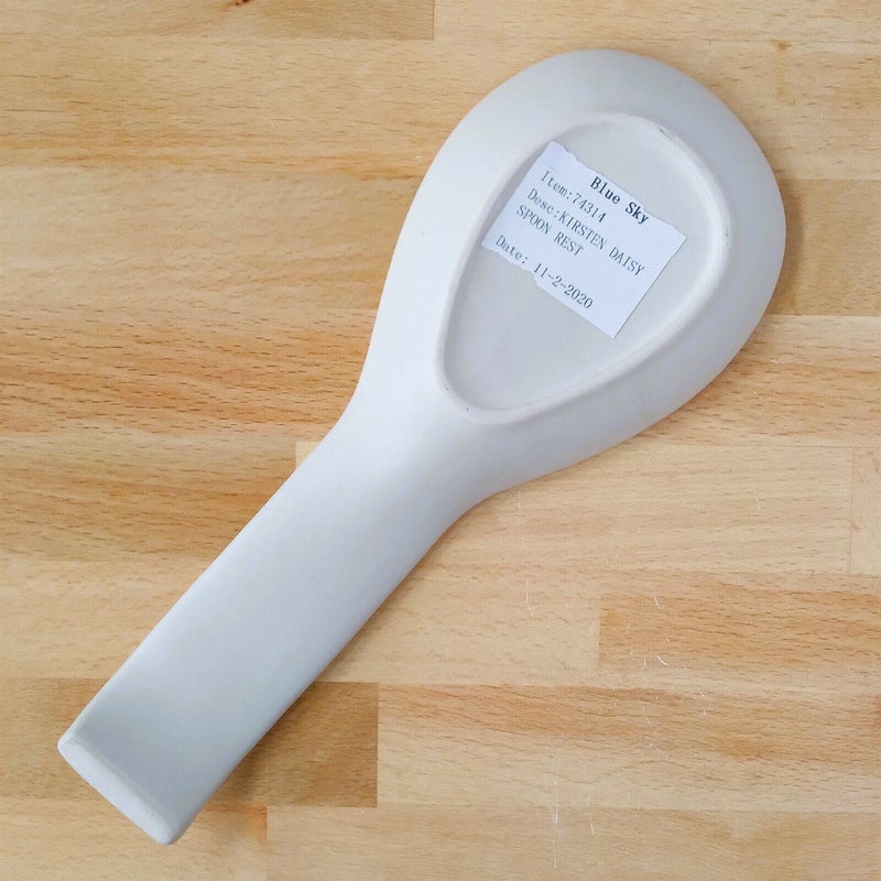 Load image into Gallery viewer, Daisy Flower Spoon Rest Ceramic by Blue Sky Kitchen Floral Decor