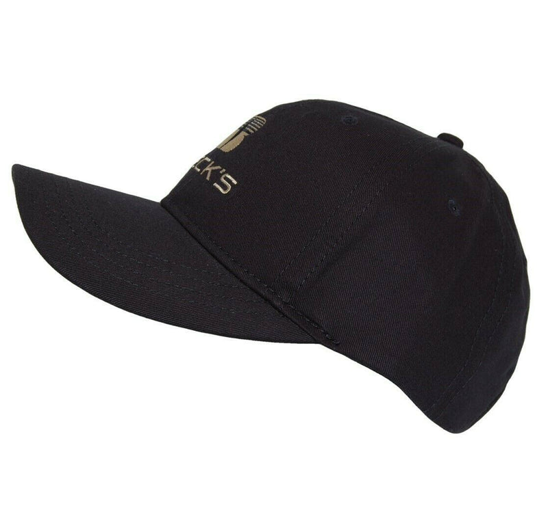 Load image into Gallery viewer, Beck's Farm Seed Hat 5 Panel Ball Cap Dark Blue Adjustable