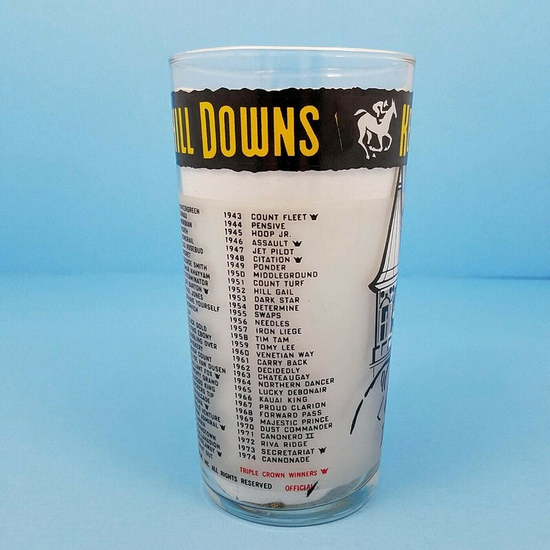 Load image into Gallery viewer, Kentucky Derby 1975 101 Mint Julep Beverage Glass, Winner Was Foolish Pleasure